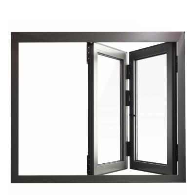 China Custom Folding Folding Screen Aluminum Bi Folding Glass Custom Window For Villa for sale