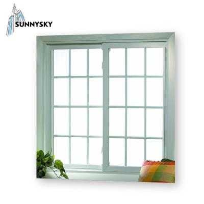 China Advantages of folding screen OEM service vinyl painting upvc sliding options window for sale