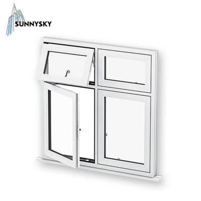 China Folding Screen OEM Service Vinyl Price 48x48 UPVC Online Casement Window As Outlet for sale