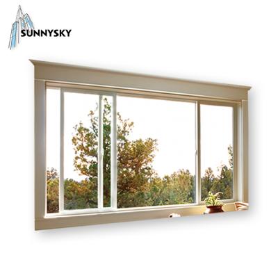 China Classic Folding Screen Vinyl Art Upvc Sliding Balcony Window for sale