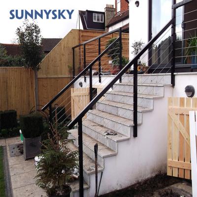 China Modern High Quality Rustproof Outdoor Stainless Steel Railing System Railings For Outdoor Balustrade for sale