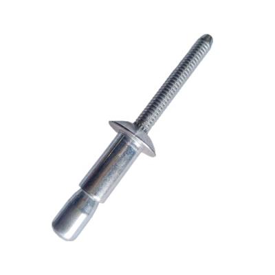 China High Yield 6.4mm Huck Countersunk Rivets Professional DIN Huck Lock Bolts Steel Brushed Ring Groove Rivets for sale