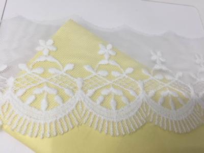 China Fashion Cotton Lace ,Knitted, cotton/ polyester, lace for dress, 5-8cm for sale