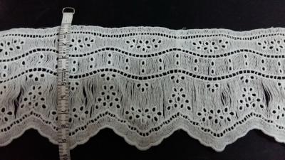 China Cheap lace white color embroidery lace for dress micro fiber lace for sale