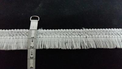 China Fashion lace white color embroidery lace micro fiber lace fringe lace for sale