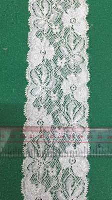 China Elegant polyester lace, embroidery lace fabric chemical lace fabric micro fiber lace fabric 150cm for sale