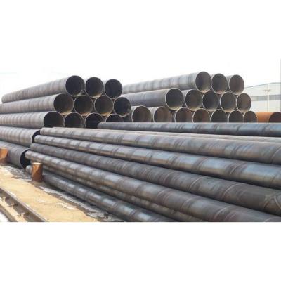 China Liquid Pipe 12 Inch Steel Pipe ASTM A106/A53 GR B Spiral Welded Water Iron Pipe Steel Tubes Fabrication for sale