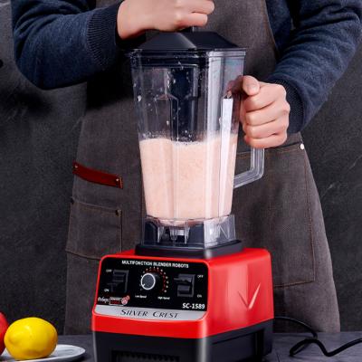 China Multifunctional Best Selling Free Spare Parts Stainless Steel Blender Cut Electric Smoothie Blender For Hotel for sale