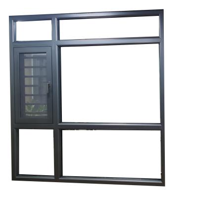 China Sliding Cheap Luxury Single And Double Casement Casement Windows Profile Window for sale