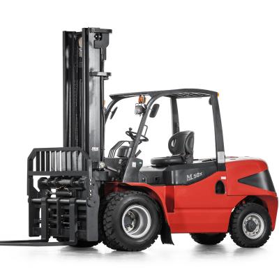 China Other Big 5 ton forklift with side shifter, double front tyres, engine for sale