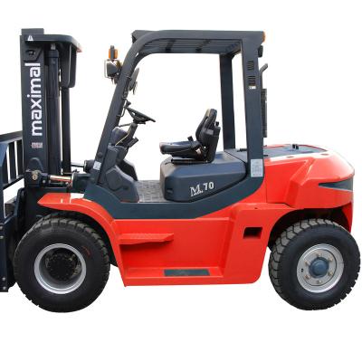 China Building Material Shops M series 7T forklift loading machine warehouse equipment lifter port machine lifter load unload work in container for sale