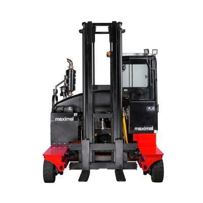 China Building Material Shops Maximal 3.5T 3500kg Diesel Multi Direction Side Loader Forklift Made in China for sale