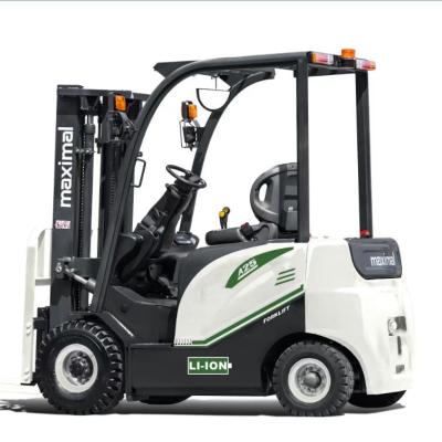 China Building Material Shops Maxiaml 1.5T 1500kg Electric Forklift Lithium / Li-ion Battery Forklift Made in China for sale