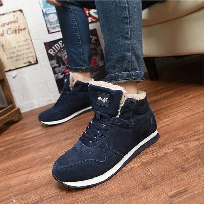 China Men's Winter Shoes Anti-slippery Boots Men Fashion Snow Boots Shoes Plus Size Winter Sneakers Ankle Men's Shoes Winter Boots Shoes for sale