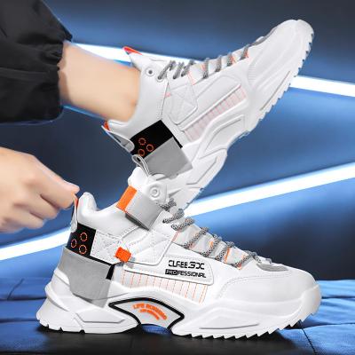 China Fashion trend high top men's sneakers dad shoes shape sneakers men's casual shoes 2021 to men for sale