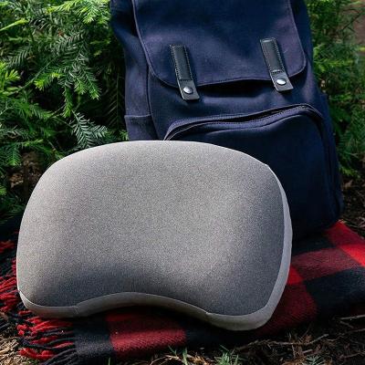 China Amazon Comfort Camping Inflatable Cushion Travel Neck Anti-Static Warm Saling Ultralight Pillow for sale