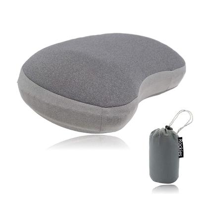 China Anti-static portable air inflatable pillow suitable for people who sit on an air plane for sale