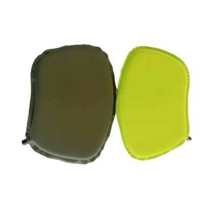 China Anti-Static Portable Comfortable Inflatable Self Cushion Camping Spoung Cloth Outdoor Travel Relaxing Shell Cushion for sale