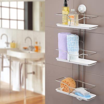 China Contemporary 3 Layer Bathroom Mult Purpose Shelves Above Toilet Storage Washing Machine Storage Rack Space Saving For Bathroom for sale