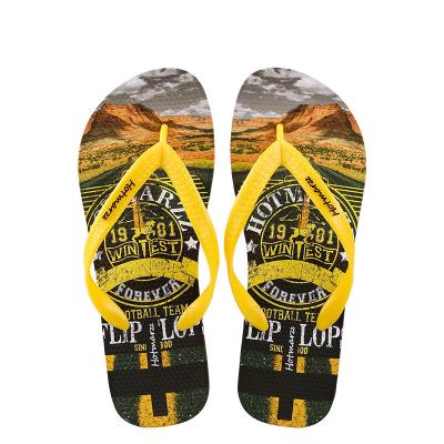 China Hotmarzz 2021 New Fashion Flip Flops Men Personality Slippers Summer Soft Beach Outdoor OEM Customized Manufacturer CUSHIONING for sale