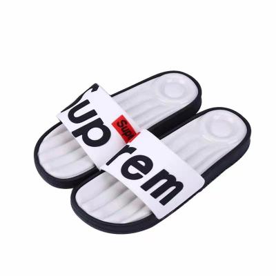 China Fashion Trend Summer PVC Sliders Slippers Custom Slide Sandal Slides Shoes Slippers For Men Custom Made Mens Slides Slippers for sale