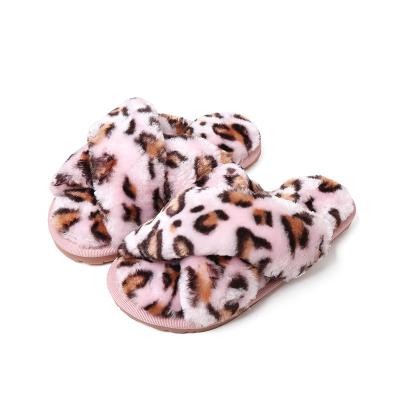 China 2021 Newest Fashion Trend Women Fur Slippers Home Slippers High Faux Plush Furry Shoes Slides Sandals Winter Fall Fuax Rabbit Fur Slipper for sale