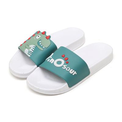 China CUSHIONING New Design Bath Cartoon Slippers Summer Sale Happy Home Slippers Warm PVC Indoor Lightweight Slippers for sale