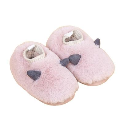 China Net Red Ins. Cotton Heel Bag Waterproof Parent Child Slippers Waterproof Children Winter Thickened Baby Cotton Shoes OEM Customization for sale