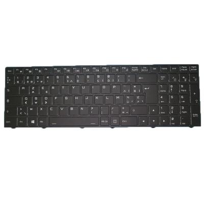 China Plug & Play LED PER KEY Laptop Keyboard For CLEVO PA70 PA70EP6(-G) PA71EP6(-G) PA70ES(-G) PA71ES(-G) Belgium Backlit Colorful BE Black for sale