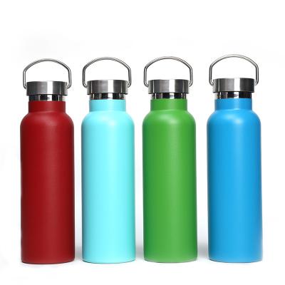 China Amazon 20oz Reusable Insulated Water Bottle BPA Wide Mouth Vacuum Metal Free Warm Wall PORTABLE Eco Friendly for sale