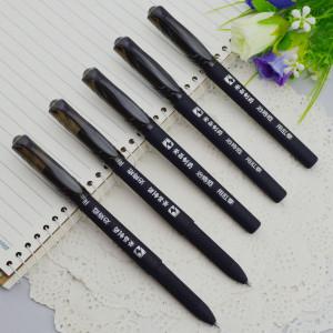 China Gel pen,Promotional gel-ink pen with cap,black rubber gel-ink pen, for sale