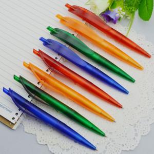 China Factory New Design Cheap Custom Advertising Ball Pen Plastic Promotional Ballpoint pen for sale