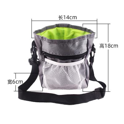 China Viable Outdoor Travel Walking Food Carry Dog Snack Training Bag for sale