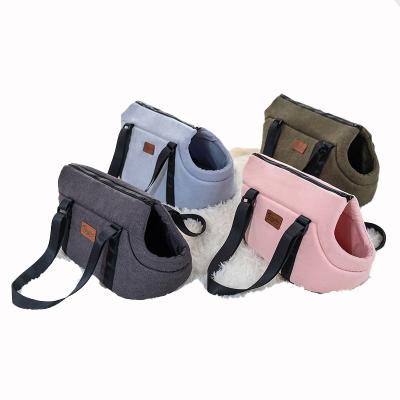 China Medium Size Breathable Handbag Soft Comfortable Tote Dog Carrier Bag Pet Carrier for sale