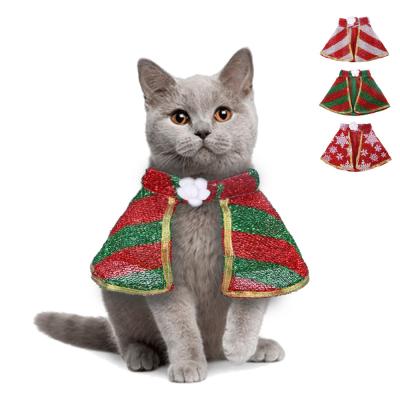 China Sustainable Party Apparel Luxury Halloween Thermal Dress up Solid Pet Apparel Christmas Pet Clothes for sale