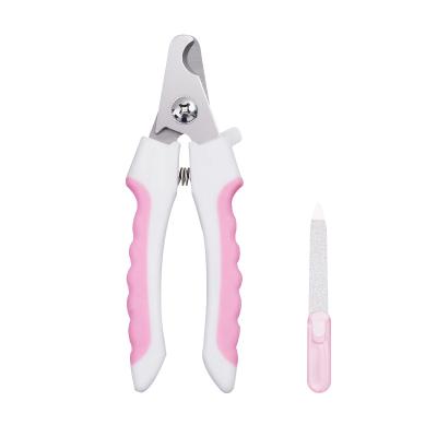 China Stocked Professional Dog Nail Grooming Scissors for Animals Cats Pet Care Products Nail for sale