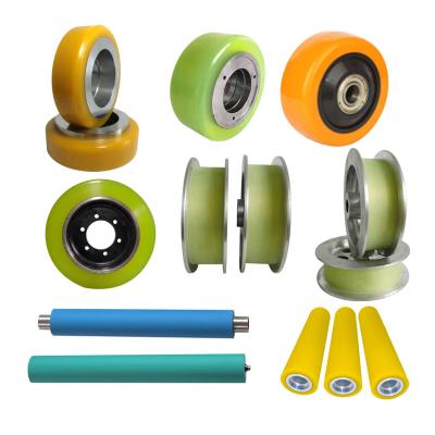 China Factory Direct Industrial Polyurethane PU Wheels Suitable for Rubber-Coated Polyurethane Roller Encapsulation /Rollers Price for sale