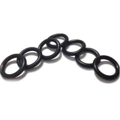 China Mechanical Hardware Silicone Rubber Ring Waterproof Seal Small Rubber Black O Rings for sale