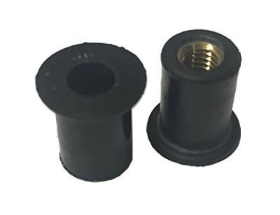 China Motorcycle Accessories Anti Vibration Rubber Well Hole NBR Cap Nut for sale