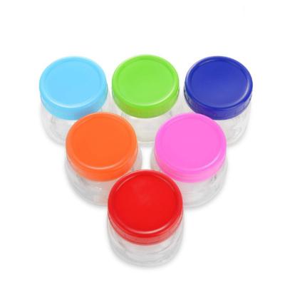 China Non Spill BPA FREE Drinking And Food Storage Plastic Wide Mouth Mason Jar Lids for sale