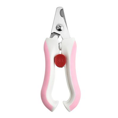 China 2023New Design Pet Nail Clippers Stocked Convenient Nail Scissors for Dog& Cat Nail Cutter for sale