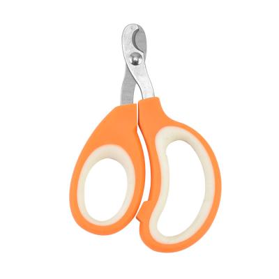 China Stocked Left Handed Pet Grooming Scissors Stainless Steel Pet Nail Scissors Professional Pet Grooming Scissors for sale