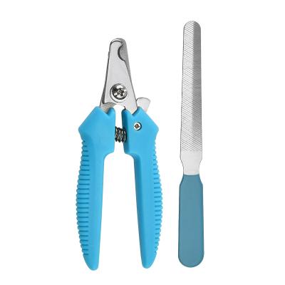 China Stocked Factory Wholesale Professional Trimmer Kit Dog or Cat Nail Clippers Pet Grooming Set for sale