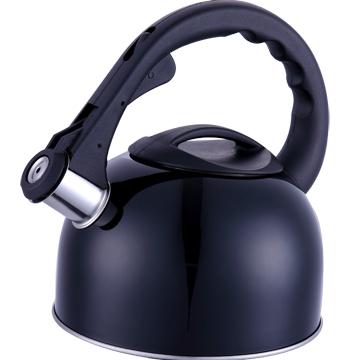 China Viable Colorful Stainless Steel Whistling Kettle Tea Kettle In 2.5 Liter for sale