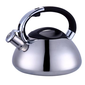 China Modern Viable Cookware Stainless Steel Whistling Kettle Tea Kettle in 3 Liter for sale