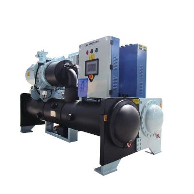 China Factory High Performance Screw Style Water Cooled Chiller For Industry Application for sale