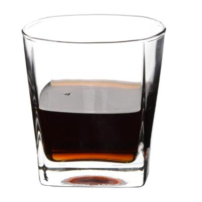 China Hot Selling Reusable 10oz Liquor Wholesale Fitted Old Fashion Drinking Customized Crystal Whiskey Glass Cup for sale