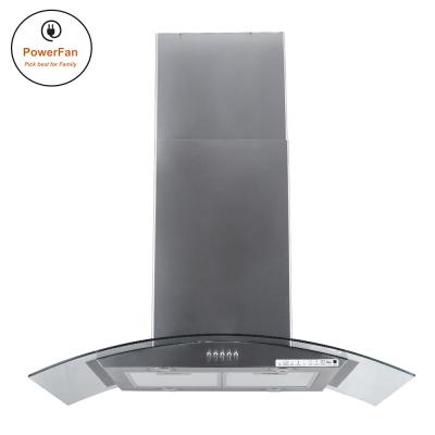 China ISO 220V 180W Portable Stainless Steel Kitchen Island Chain Hood PF-CFA502 for sale