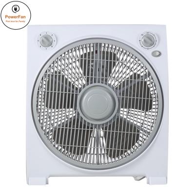 China India Price Table Fans 220V 12Inch Plastic Remote Control Box Fan With Stand for sale