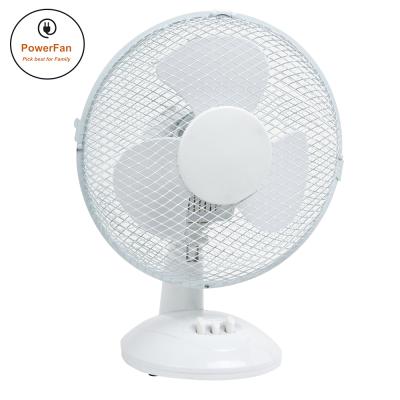 China Household 9 Inch 220V Metal Table Fans Electric Home Appliance for sale